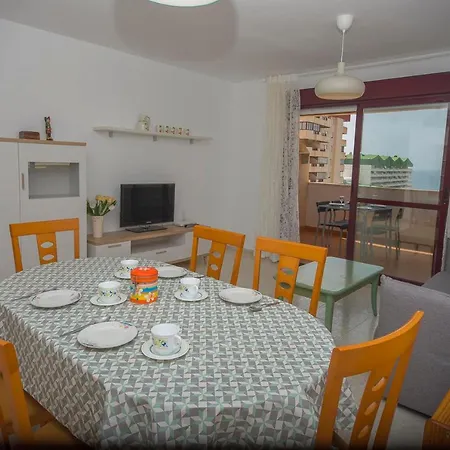 公寓 Coral Beach 3n Una P12nta Alta Con Vistas Al Mar Mediterraneo